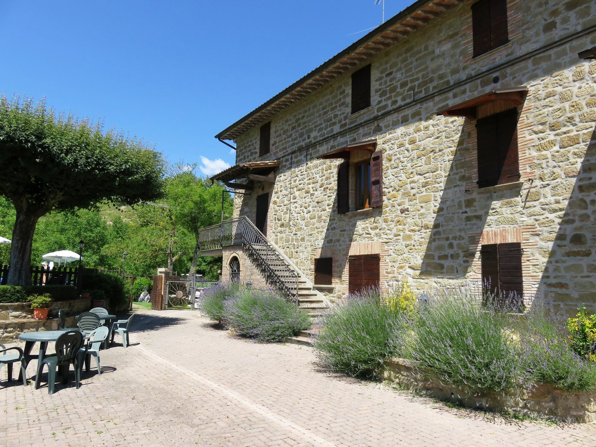 Agriturismo Ponte Di Riocchio Губбіо Екстер'єр фото